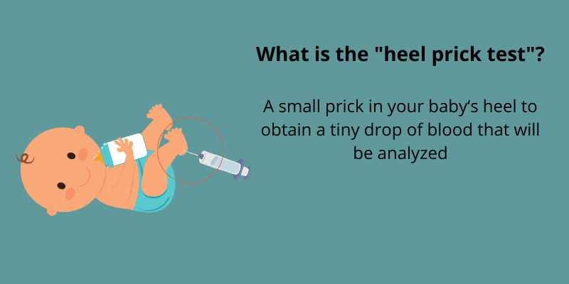 The heel prick screening tests